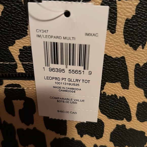 Coach Gallery Tote NWT - Picture 4 of 4